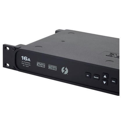motu audio interfaces motu 16a thunderbolt audio interface with avb networking