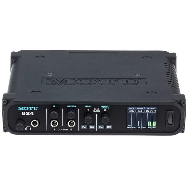 motu audio interfaces motu 624 16x16 thunderbolt usb 3.0 audio interface
