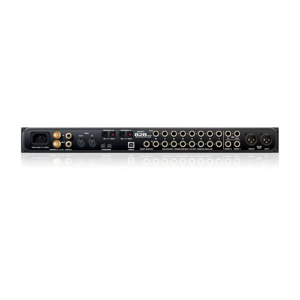 Motu Audio Interfaces Motu 828 Mk3 Hybrid Computer Audio Interface