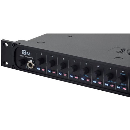 motu audio interfaces motu 8m thunderbolt audio interface with avb