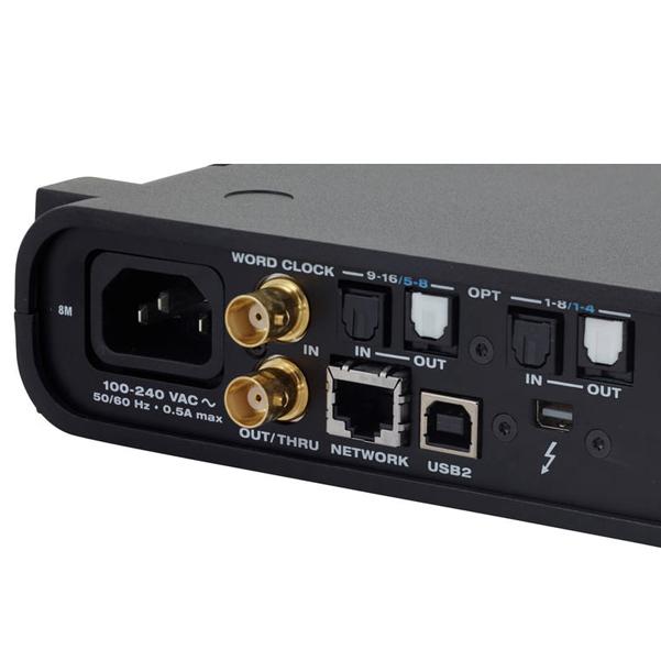 motu audio interfaces motu 8m thunderbolt audio interface with avb
