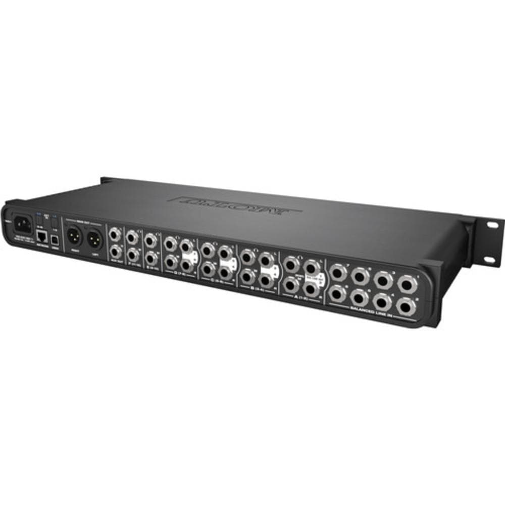 motu audio interfaces motu monitor 8 - 24 x 16 x 8 monitor mixer, 6-channel headphone amp and usb/avb audio interface