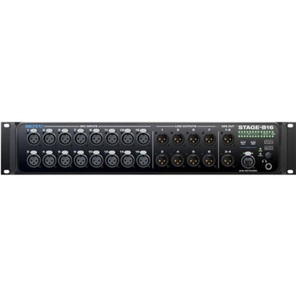 motu audio interfaces motu stage-b16 audio interface