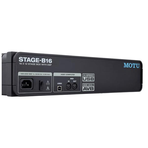 motu audio interfaces motu stage-b16 audio interface