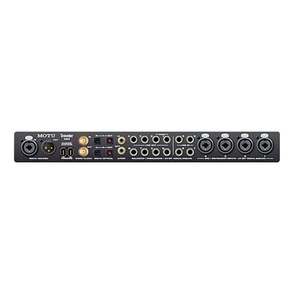 Motu Audio Interfaces Traveler mk3 Firewire Audio Interface