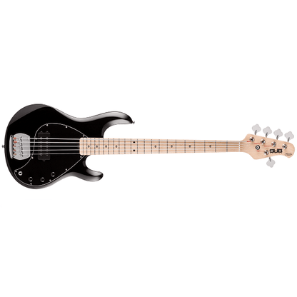 Music Man Bass Guitars Black / Maple Sterling by Music Man S.U.B. Ray5 Electric Bass Guitar