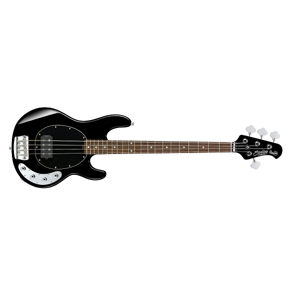 ベース Sterling by Music Man RAY34 Black MH Sterling By Music Man StingRay RAY34 Bass Guitar - Black