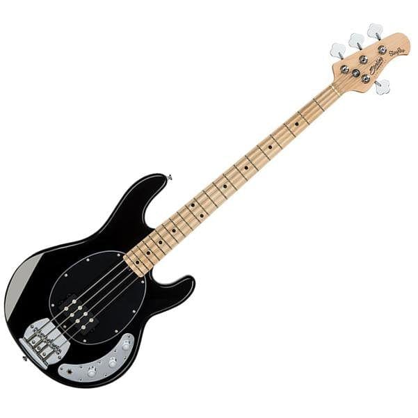 Music Man Bass Guitars Black Sterling By Music Man StingRay 4 4-String Bass Guitar