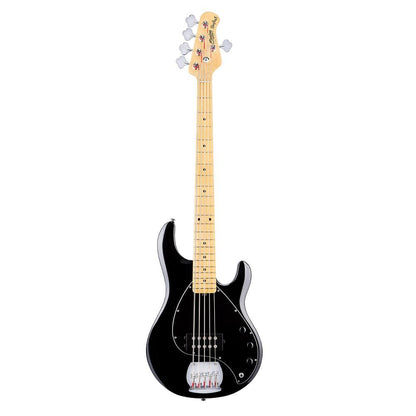 music man bass guitars black sterling by music man stingray 5 5-string bass guitar   