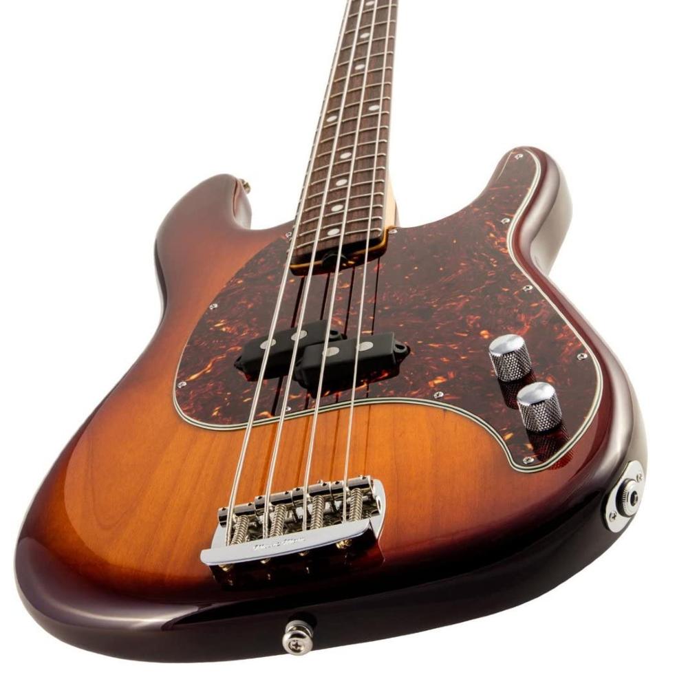 music man bass guitars heritage tobacco burst music man cutlass 4 string bass guitar   