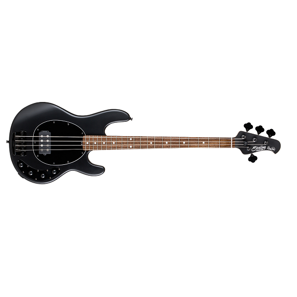 music man bass guitars stealth black sterling by music man ray34- 4 string electric bass guitar   