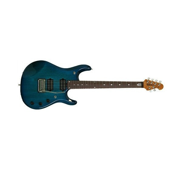 music man electric guitars neptune blue ernie ball music man john petrucci 6 electric guitar w/ piezo bridge   #color_neptune-blue