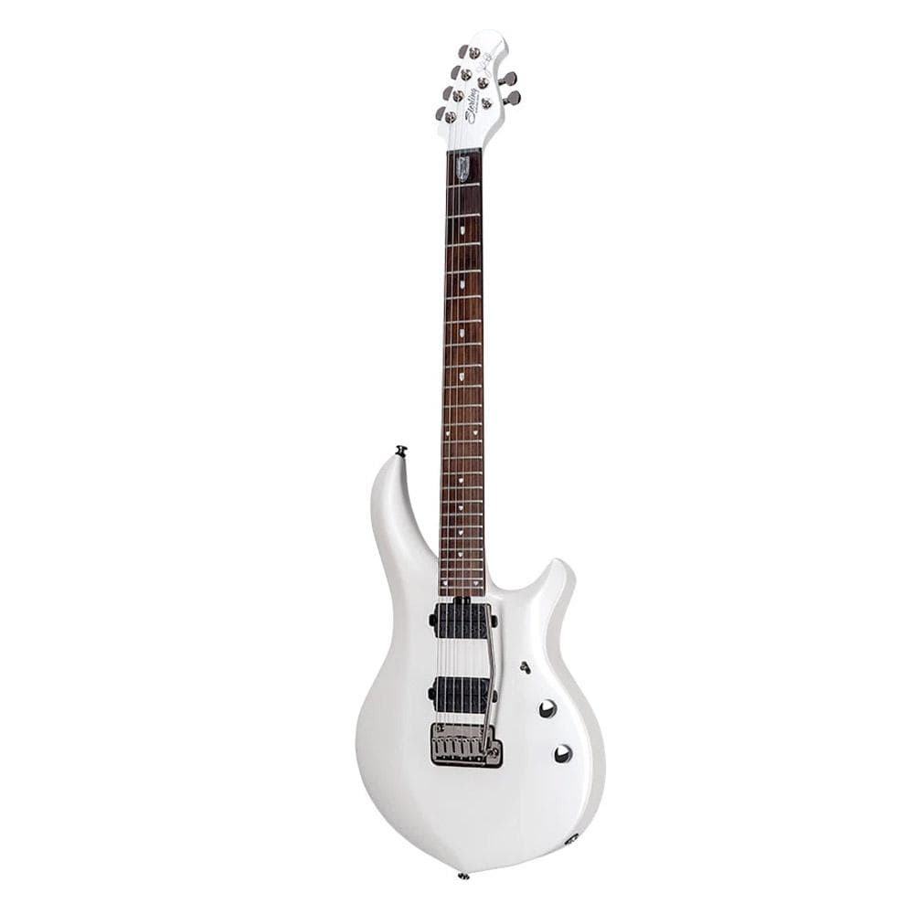 Music Man Electric Guitars Pearl White Music Man Sterling MAJ100X Majesty 6 String Electric Guitar - Rosewood Fretbord