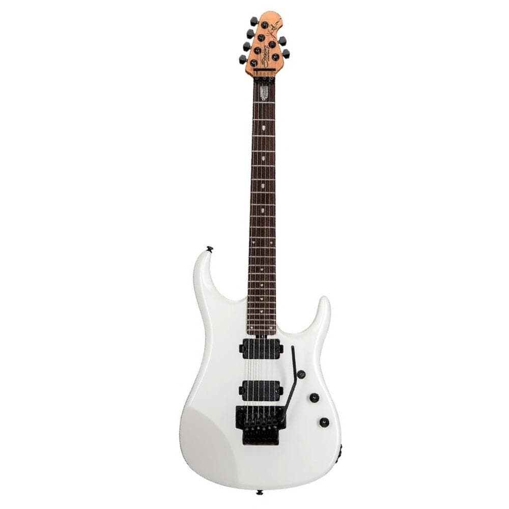 music man electric guitars pearl white sterling by music man jp160 john petrucci signature electric guitar    #color_pearl-white