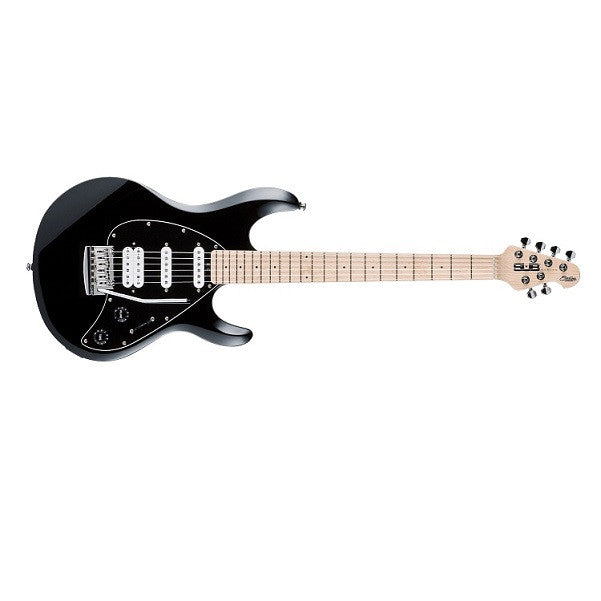 music man electric guitars sterling by music man sub silo3 electric guitar - black