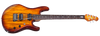 Music Man Electric Guitars Vintage Burst Sterling by Music Man JP100D John Petrucci W/ DiMarzio Electric Guitar