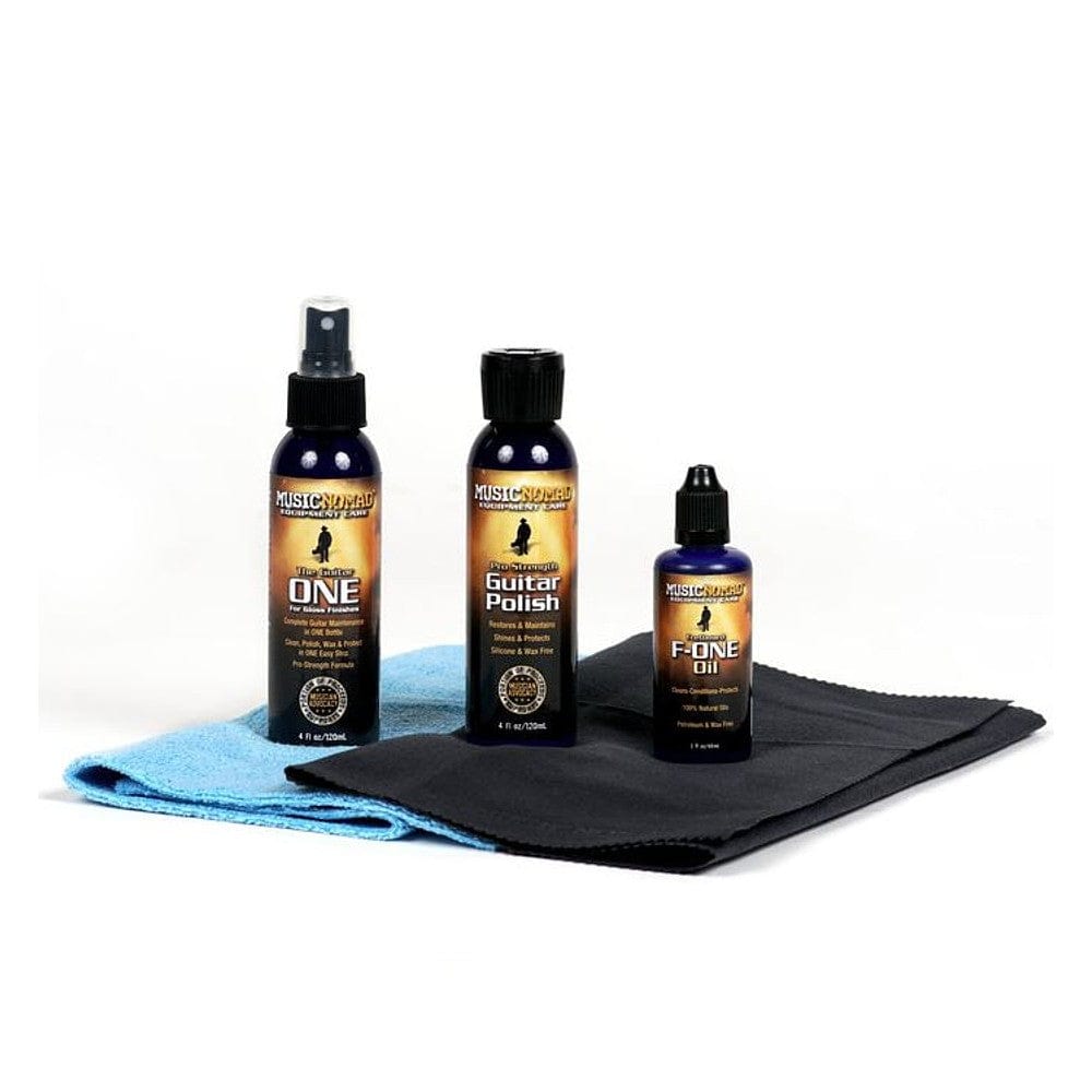 music nomad cleaners and conditioners music nomad mn108 premium guitar care kit 5 piece
