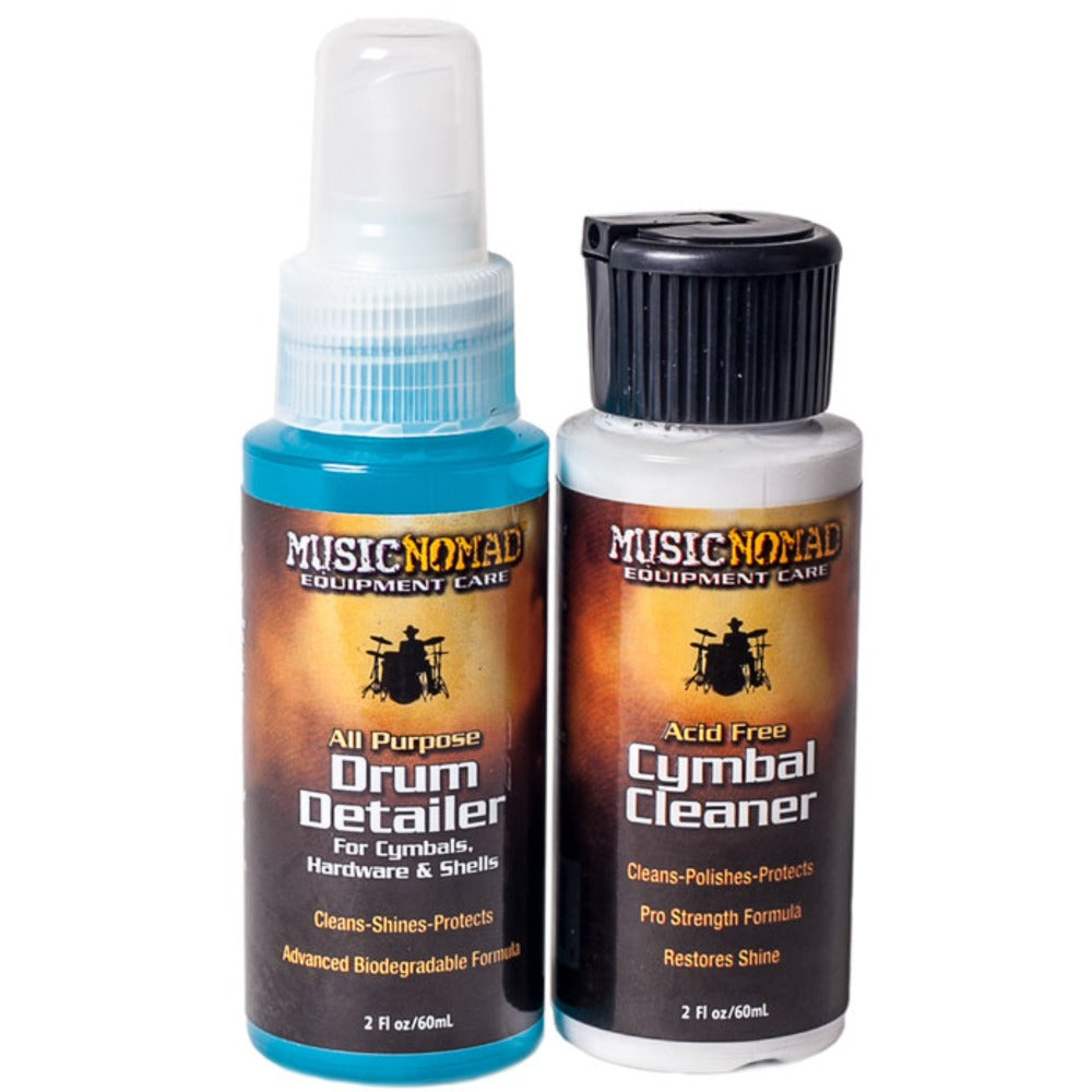 Music Nomad Cleaners and Conditioners Music Nomad MN117 Drum & Cymbal Combo Cleaner Pack