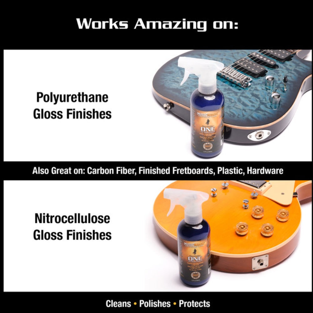 Music Nomad Cleaners and Conditioners Music Nomad MN150 The Guitar One Tech Size Cleaner Polish & Wax