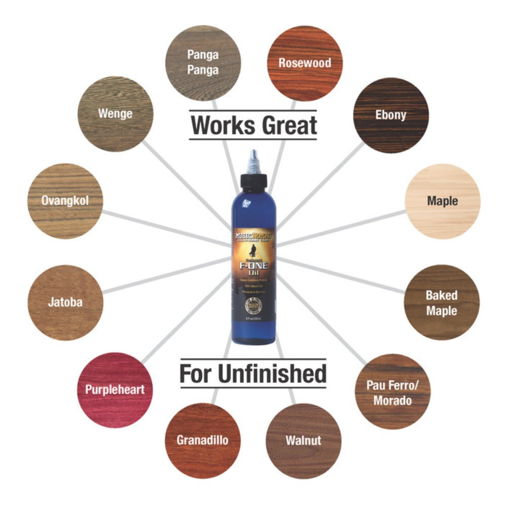 Music Nomad Cleaners and Conditioners Music Nomad MN151 Fretboard 8oz F-ONE Cleaner & Conditioner