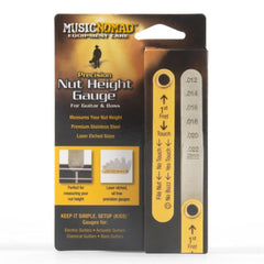 Music Nomad Guitar Accessories 12 to 22 Music Nomad MN601 Precision Nut Height Gauge