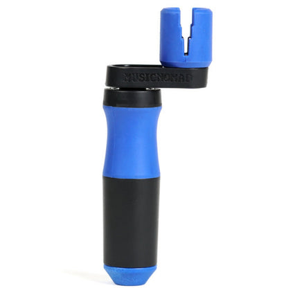 Music Nomad Guitar Accessories Black & Blue Music Nomad MN221 GRIP Rubber Lined Dual Bearing Peg Winder #colour_black-&-blue