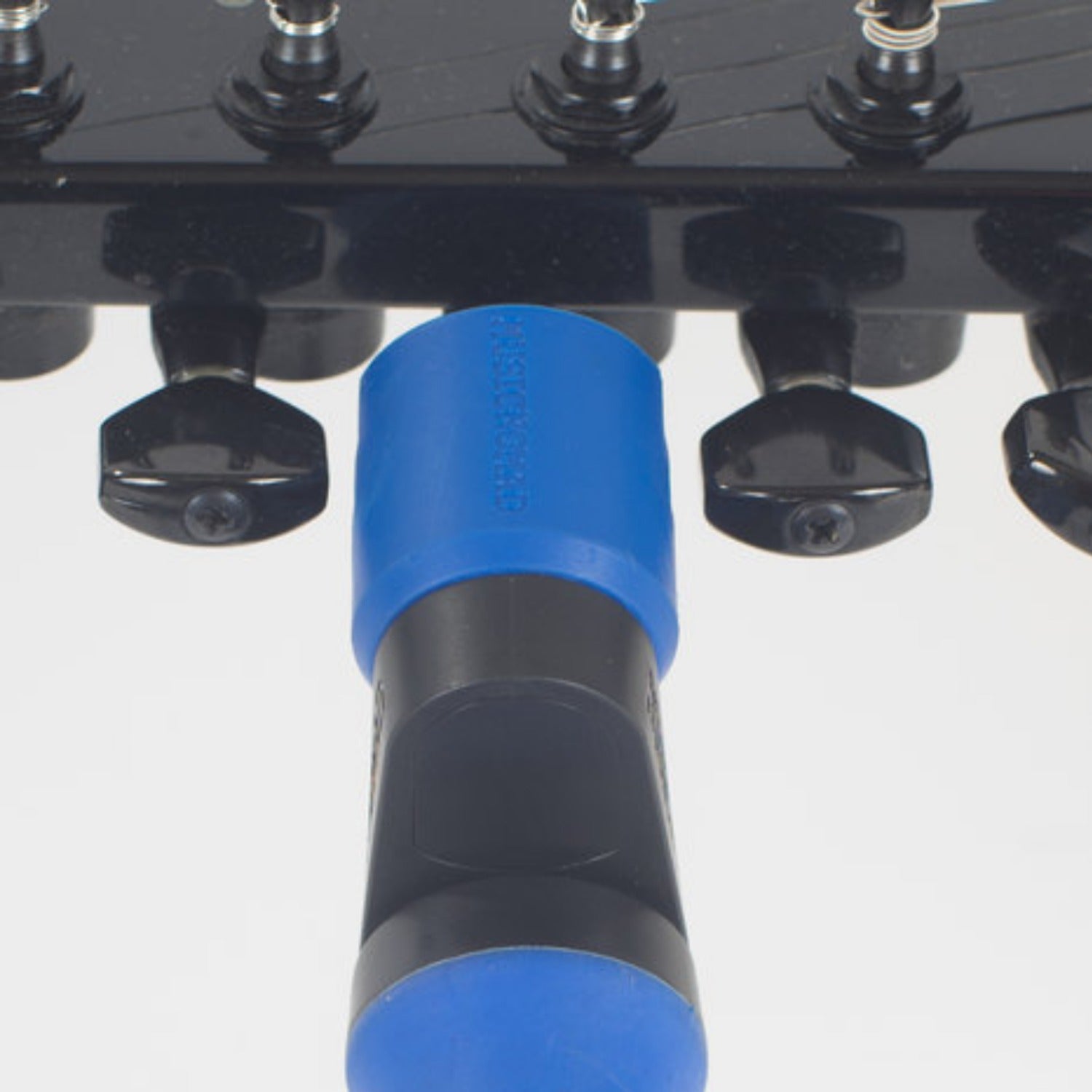 Music Nomad Guitar Accessories Black & Blue Music Nomad MN221 GRIP Rubber Lined Dual Bearing Peg Winder #colour_black-&-blue