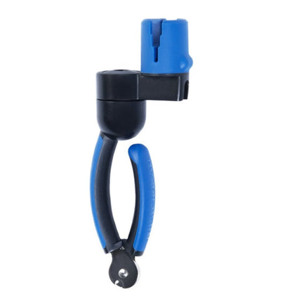 music nomad guitar accessories black & blue music nomad mn223 grip cutter puller all in one string winder     #colour_black-&-blue