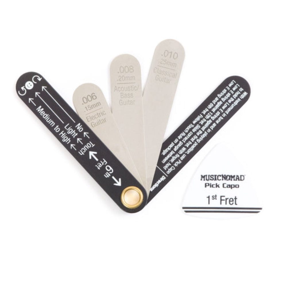 music nomad guitar accessories black music nomad mn600 precision truss rod gauge with pick capo     