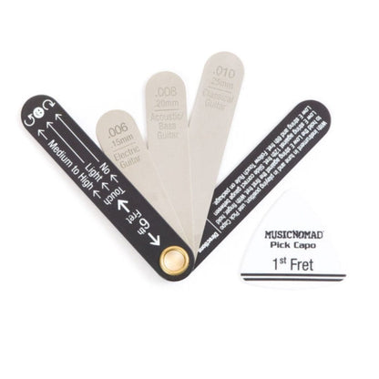 music nomad guitar accessories black music nomad mn600 precision truss rod gauge with pick capo     