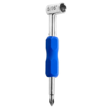 music nomad guitar accessories blue music nomad mn232 5/16\" premium truss rod wrench     