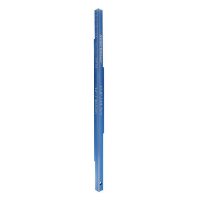 music nomad guitar accessories blue music nomad mn820 tri-beam 3 & 1 straightedge ruler & scale length ruler     
