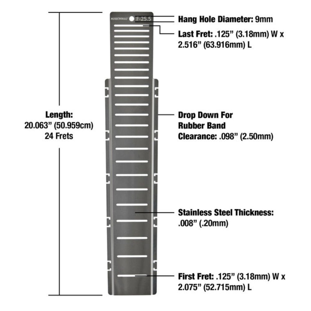 music nomad guitar accessories music nomad fret shield fretboard protector guard   