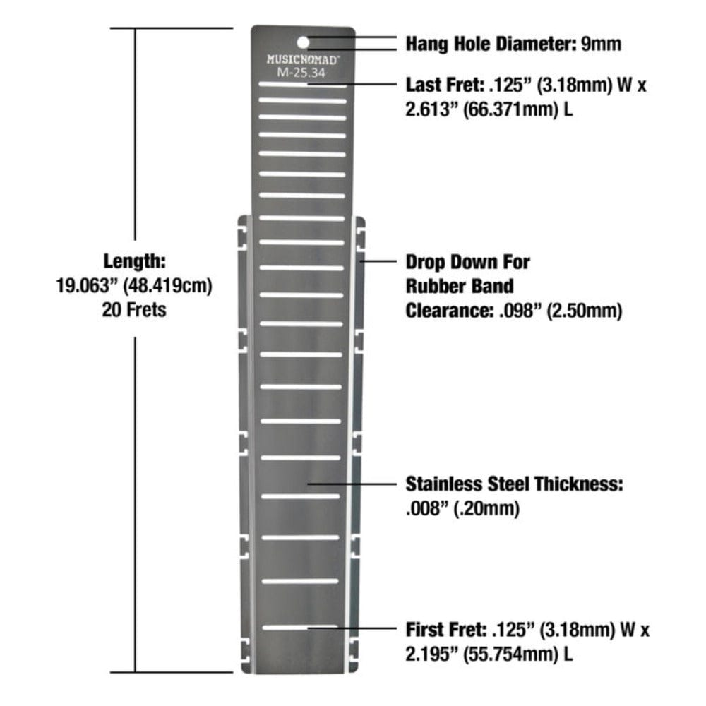 music nomad guitar accessories music nomad fret shield fretboard protector guard   