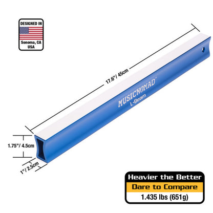 Music Nomad Guitar Accessories Music Nomad Leveling L-Beam 17.6"Fret Leveler