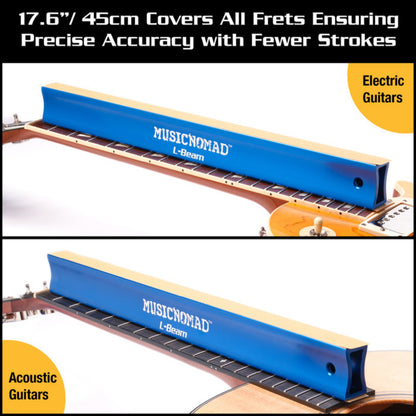 Music Nomad Guitar Accessories Music Nomad Leveling L-Beam 17.6"Fret Leveler