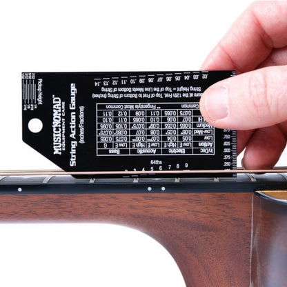 Music Nomad Guitar Accessories Music Nomad MN614 Truss Rod Gauge & String Action Combo Bundle