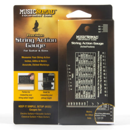 Music Nomad Guitar Accessories Music Nomad MN614 Truss Rod Gauge & String Action Combo Bundle