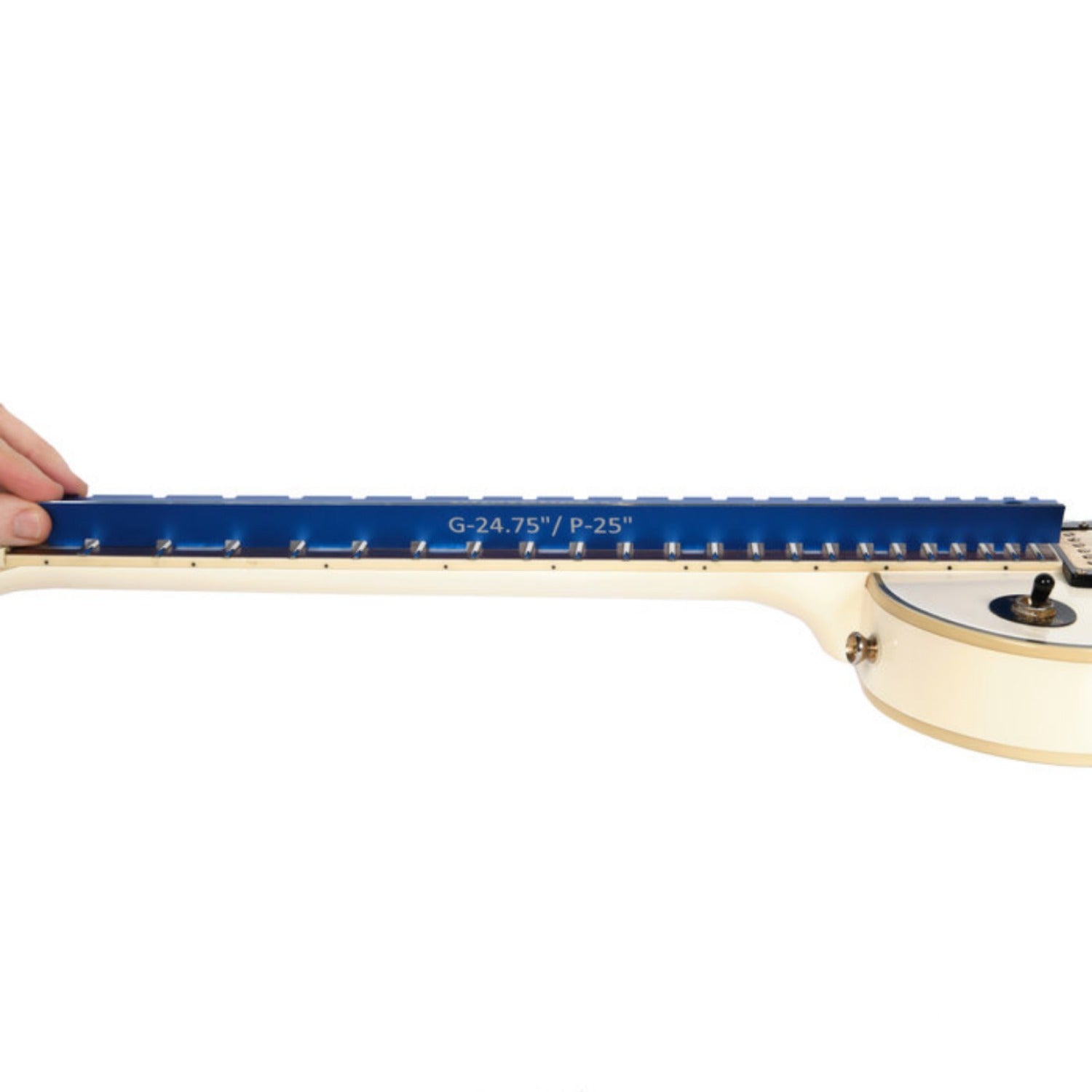 Music Nomad Guitar Accessories Music Nomad MN821 Tri-Beam 3 'n 1 Dual Notched Straightedge & Precision Straightedge
