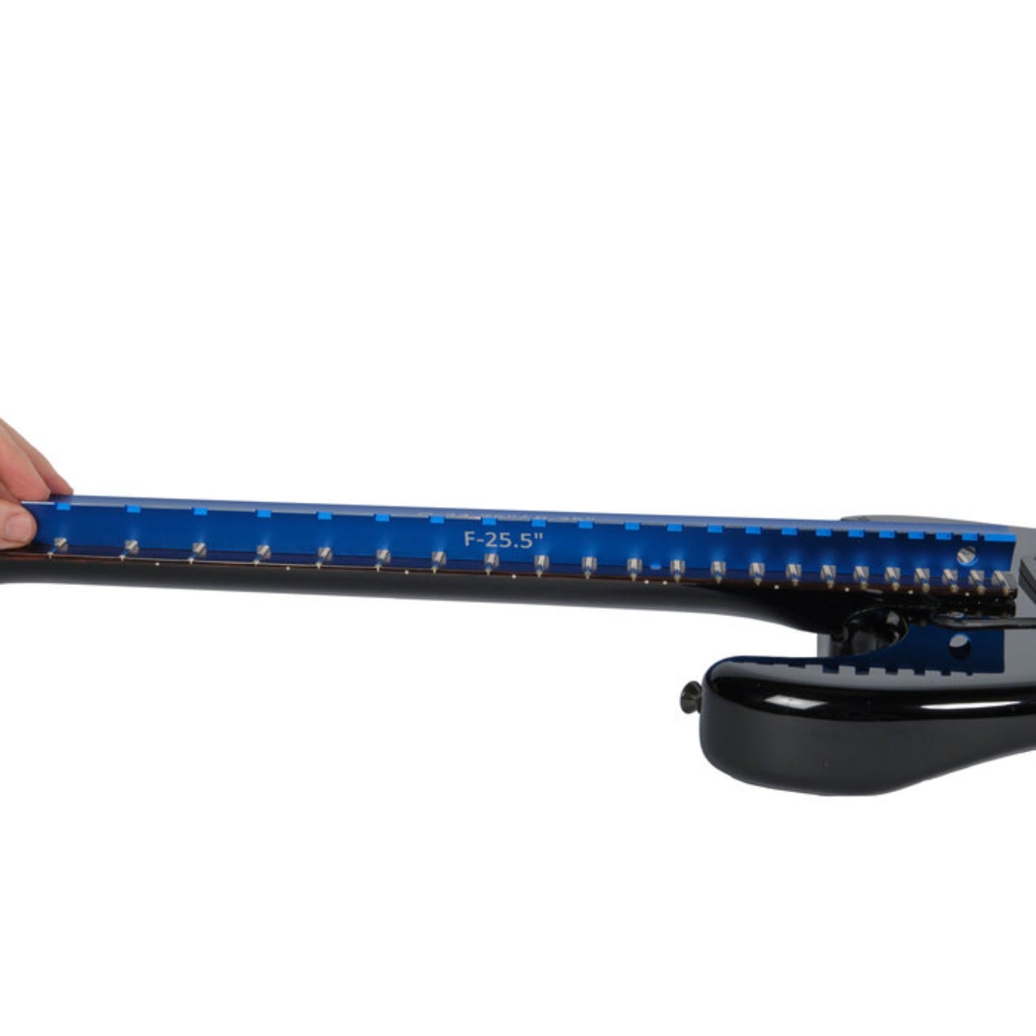 Music Nomad Guitar Accessories Music Nomad MN821 Tri-Beam 3 'n 1 Dual Notched Straightedge & Precision Straightedge