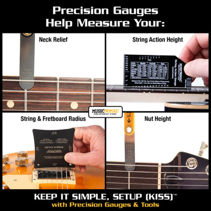 Music Nomad Guitar Accessories Set Music Nomad MN604 Precision Setup Gauge Set - 6 Piece 