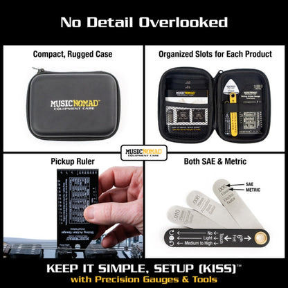 Music Nomad Guitar Accessories Set Music Nomad MN604 Precision Setup Gauge Set - 6 Piece 