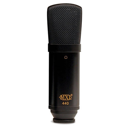 MXL Condenser Microphones MXL 440 Studio Large Diaphragm Condenser Microphone - Black