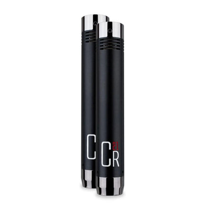MXL Condenser Microphones MXL CR21 Pair Instrument Condenser Microphones - Matte Black