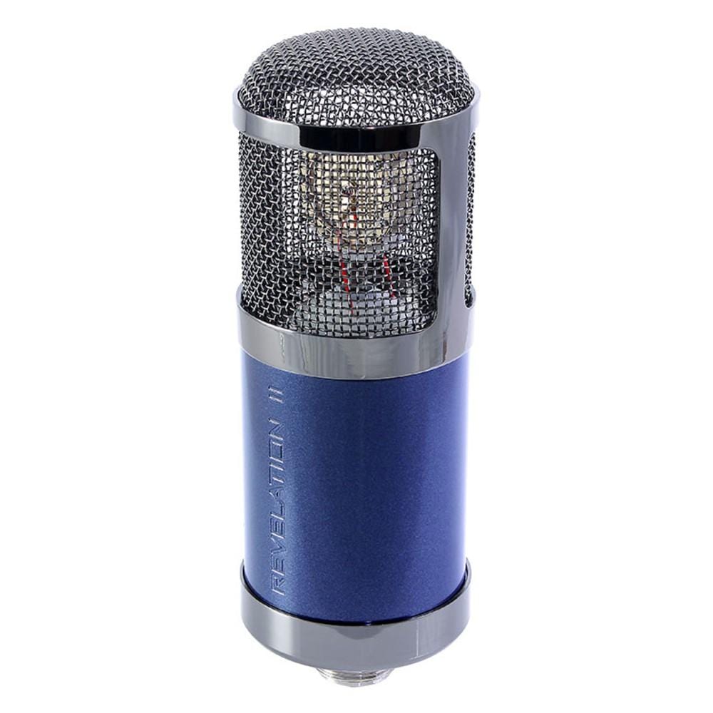 mxl condenser microphones mxl revelation ii variable pattern tube condenser microphone
