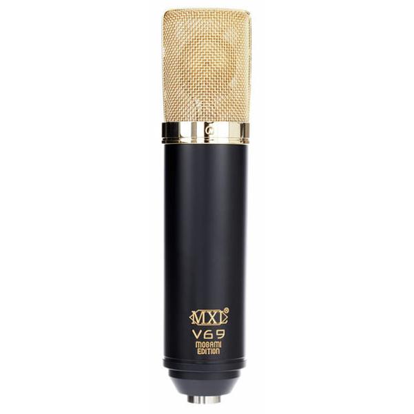 mxl condenser microphones mxl v69 mogami edition tube condenser microphone