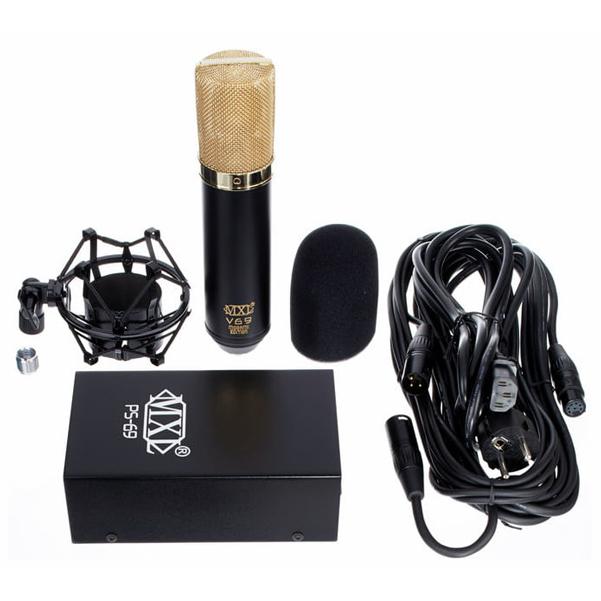 mxl condenser microphones mxl v69 mogami edition tube condenser microphone