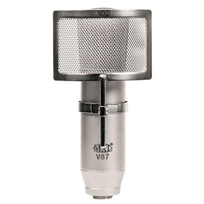 MXL Condenser Microphones MXL V87 Nickle Plated Low Noise Condenser Microphone - Silver