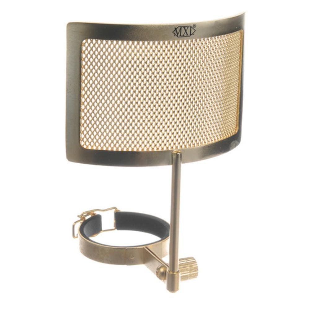 MXL Pop Filters MXL PF 005 G Metal Mesh Pop Filter 67 & 69 Series Microphones - Gold