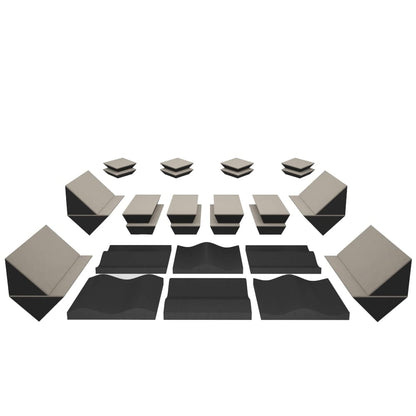 nankarrow sound proofing acoustic treatment beige nankarrow studiopanel-m 2nd gen medium room sound proofing acoustic treatment kit   